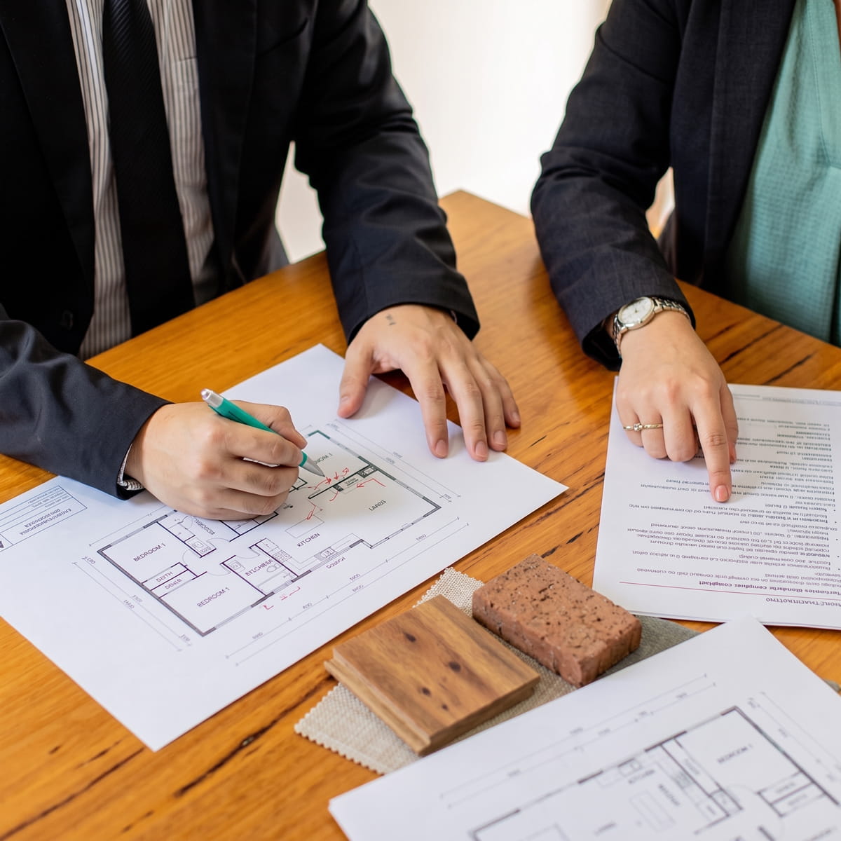 Assessing the build specification against the brief